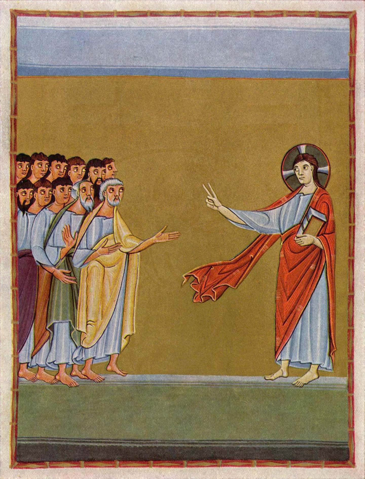 Jesus und die Apostel