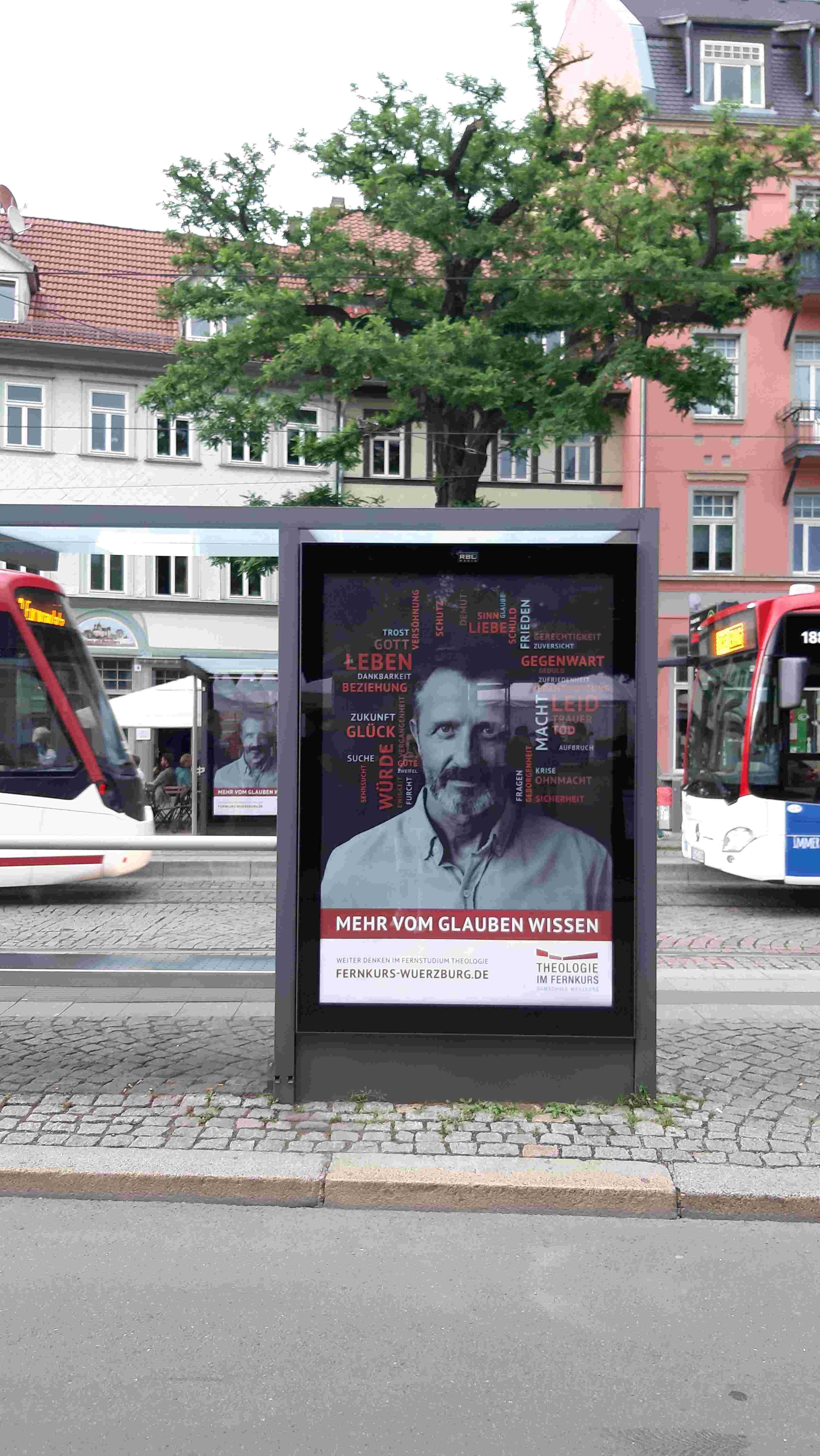 Plakat am Domplatz