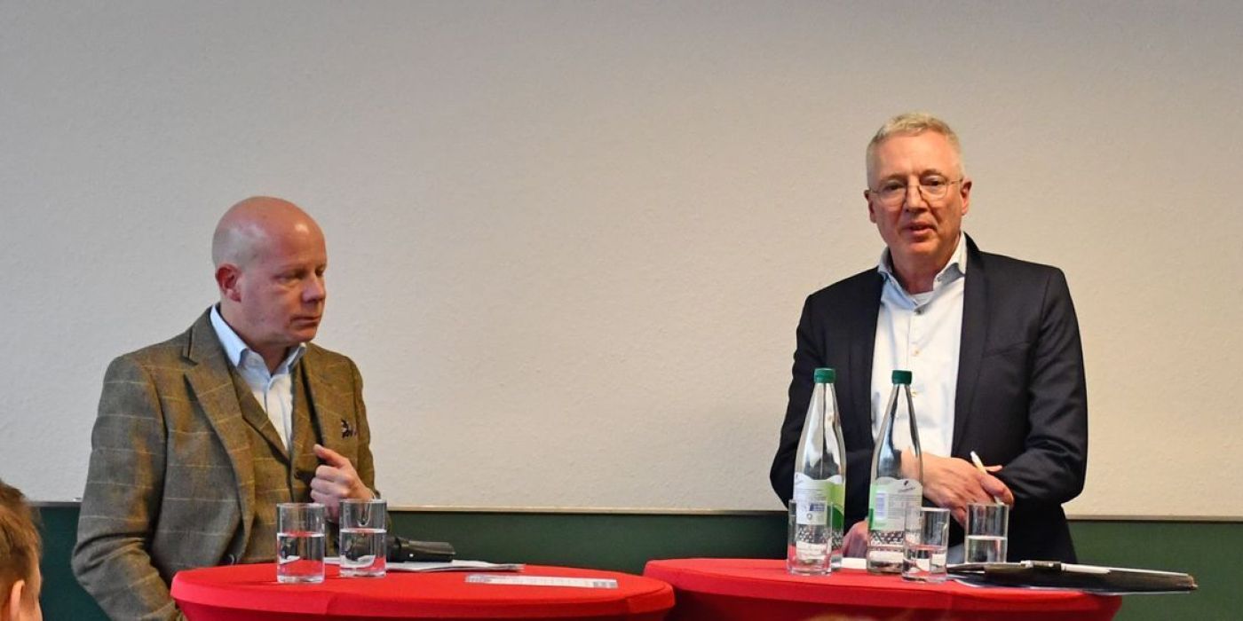 Andreas Vollmer bei seinem Grußwort