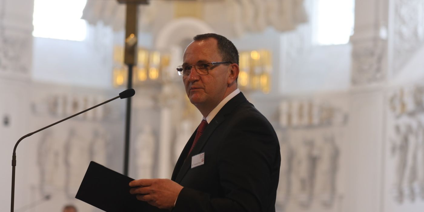 Dr. Thomas Franz beim Pontifikalgottesdienst
