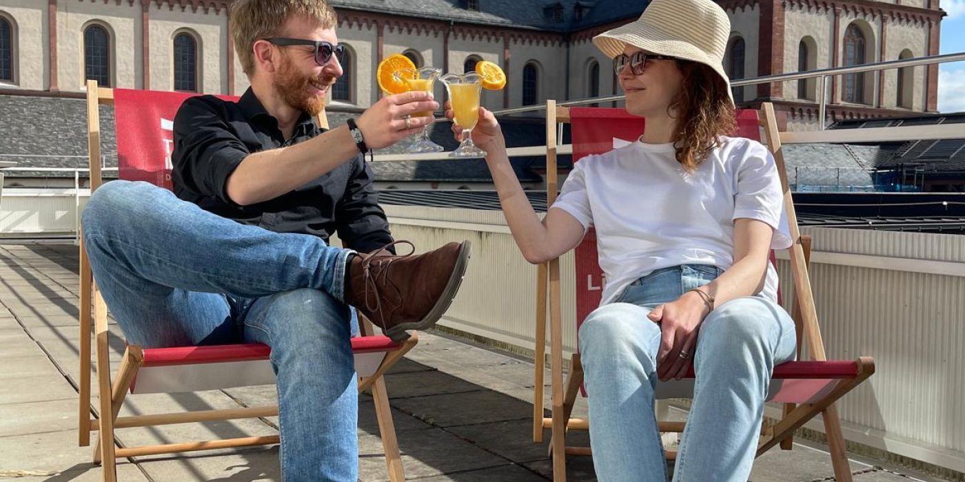 Martin Grimm und Dr. Verena Sauer, Bild: Theologie im Fernkurs