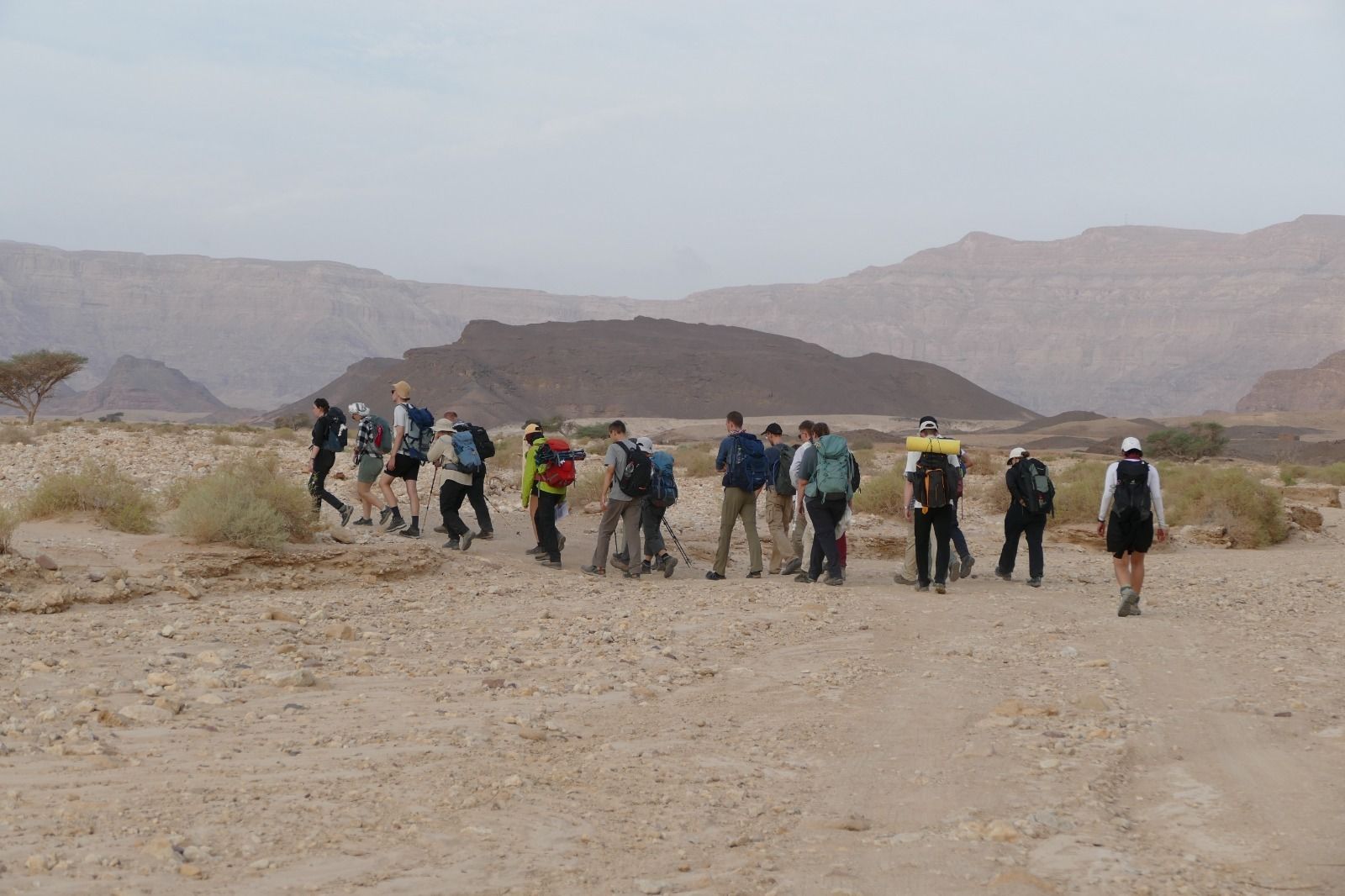 Wandertour durch die Wüste