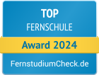 Logo FernstudiumCheck.de Award 2024