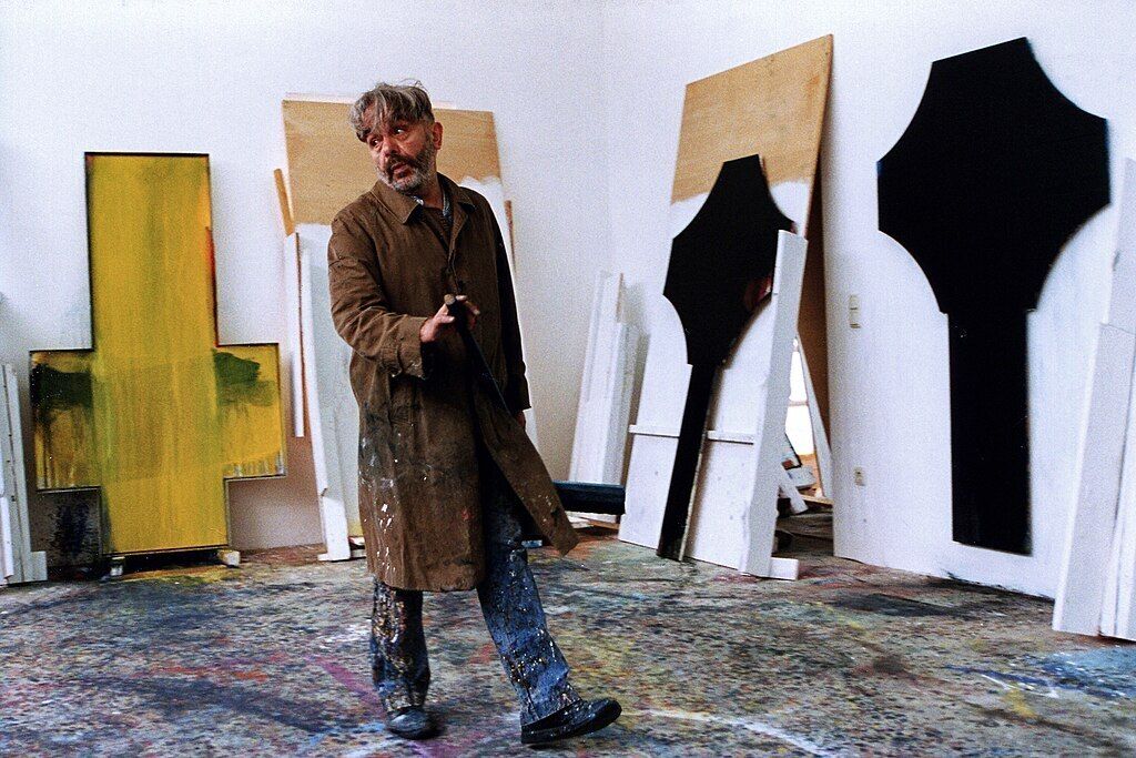 Arnulf Rainer in dem Film Arnulf Rainer – Sternsucher