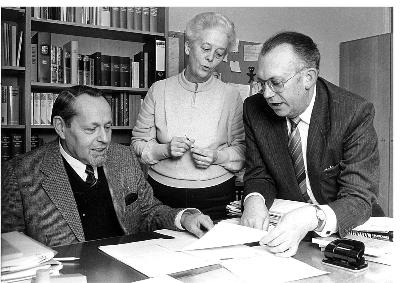 Die Leitung von Theologie im Fernkurs in den Anfangsjahren