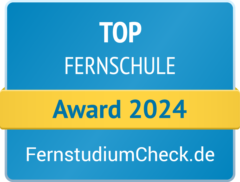 Top Fernschule Award 2024 von FernstudiumCheck.de