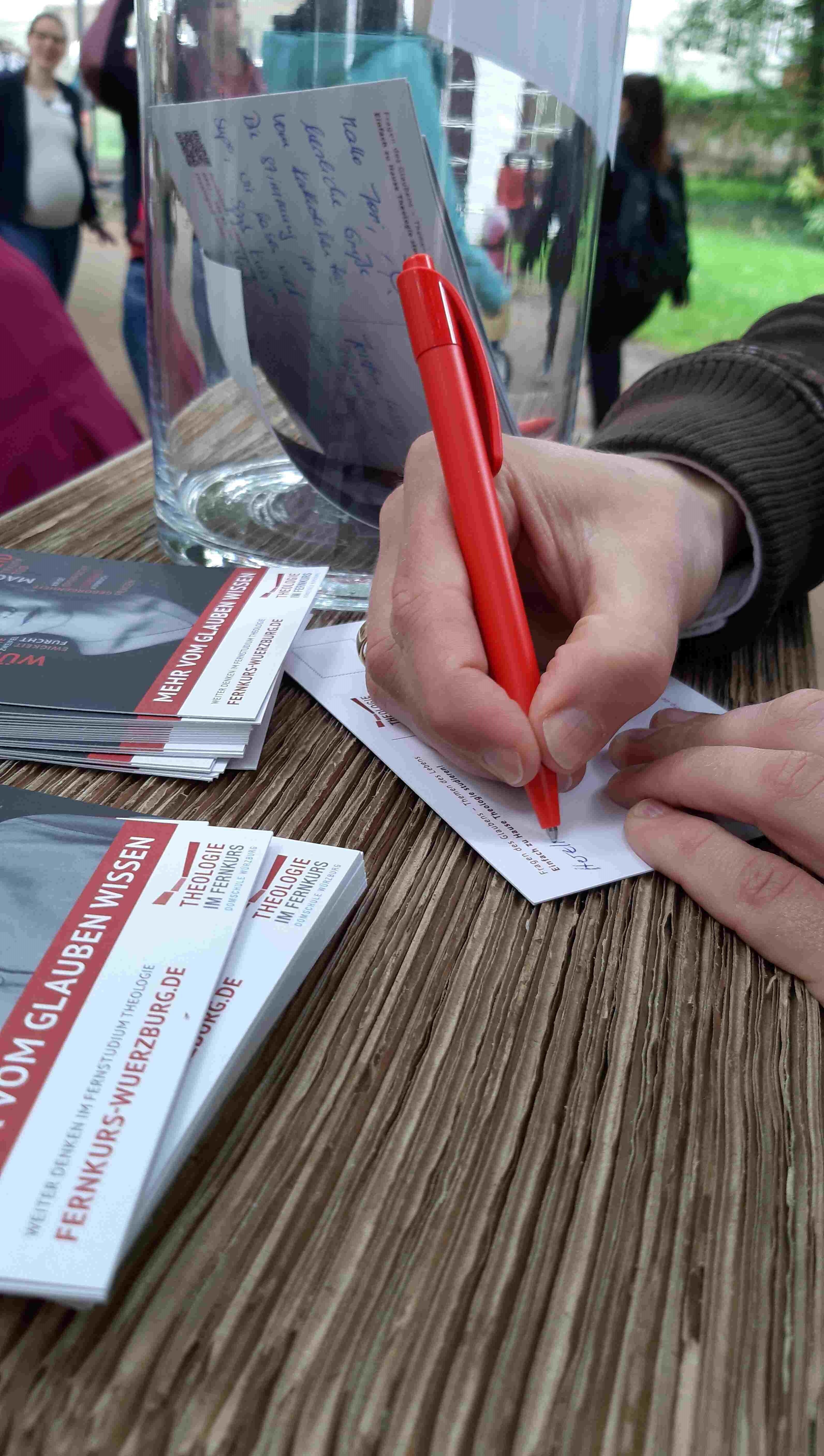Postkarten Theologie im Fernkurs