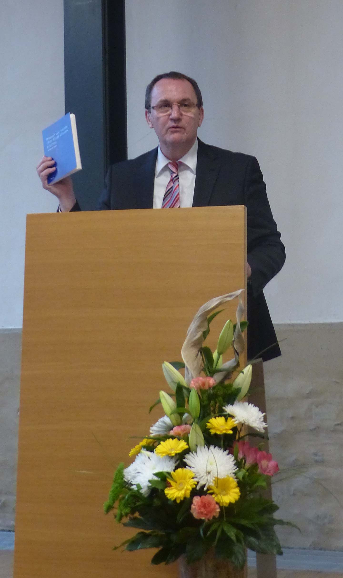 Dr. Franz bei seiner Rede