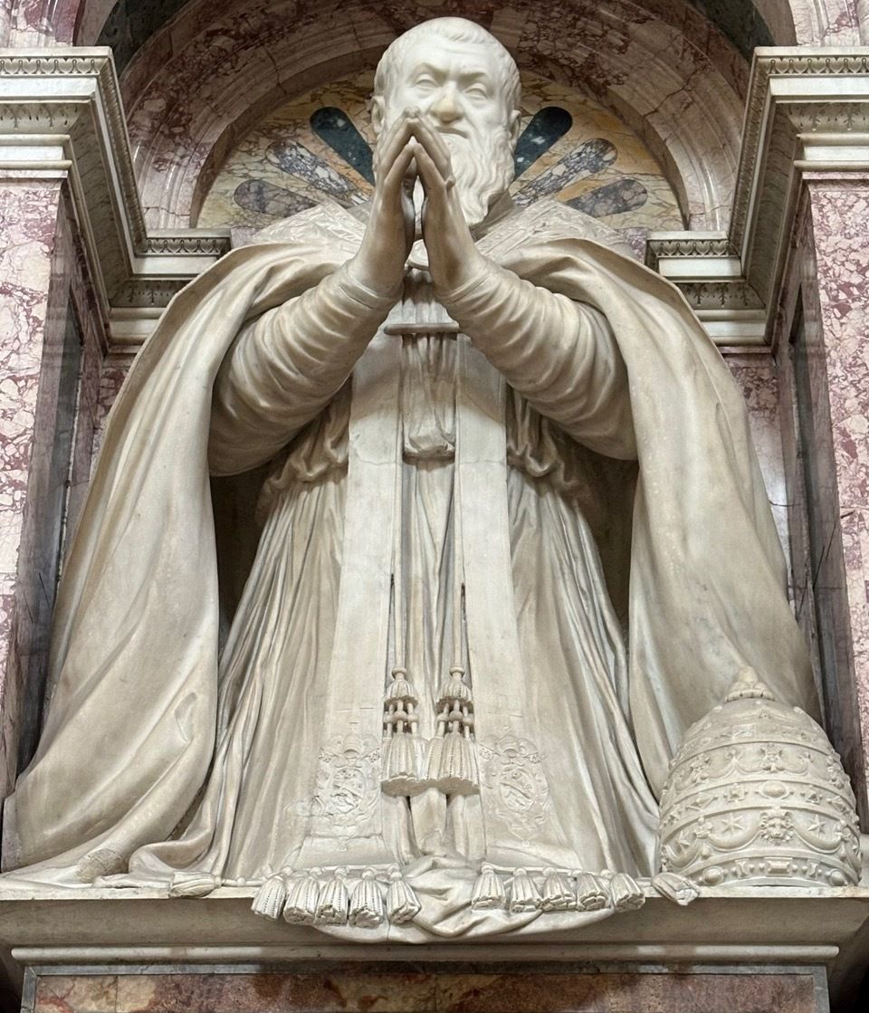 Grabmal von Papst Sixtus V. in Santa Maria Maggiore